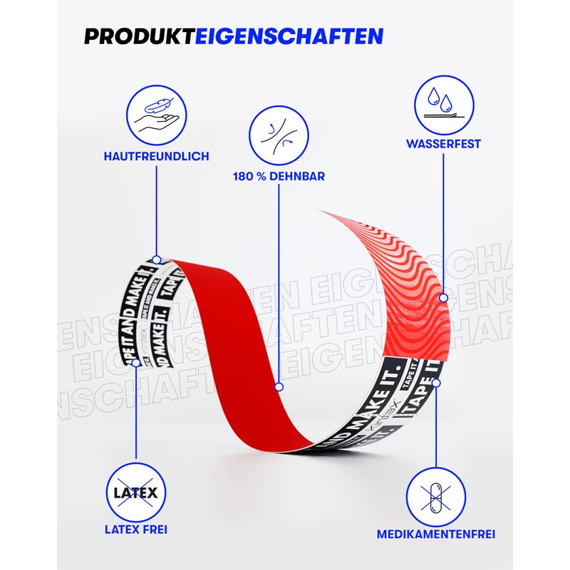 Kintex Kinesiology Tape Classic 5 cm x 5 m Physio