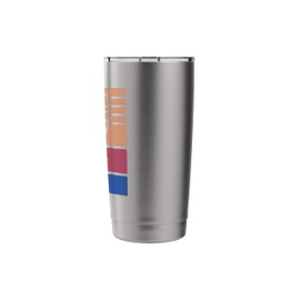 Retro Rocket Space Exploration Adventure Stainless Steel Insulated Tumbler