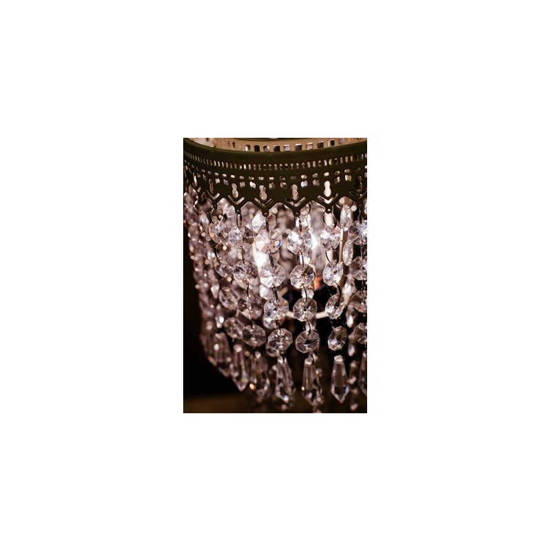 Acrylic Beads Table Lamp (Musee)/Black