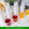 Plasticpro 7 oz Disposable Plastic Medium Weight Clear Drinking Cups