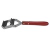 Pet Dematting Comb 2 Rows Stainless Steel Blades Wooden Handle