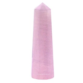 Amazing Gemstone Amazing Gemstone Pink Calcite Crystal Towers ~ Natural Healing Crystal Point Obelisk for Reiki Healing and Crystal Grid (3 to 4 INCH)