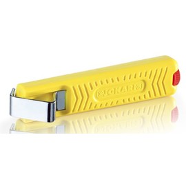 Jokari 10162 Standard Version Secura Cable Stripping Knife for All Standard Round Cables, No. 16, 13.2cm L x 2.9cm W x 3cm H