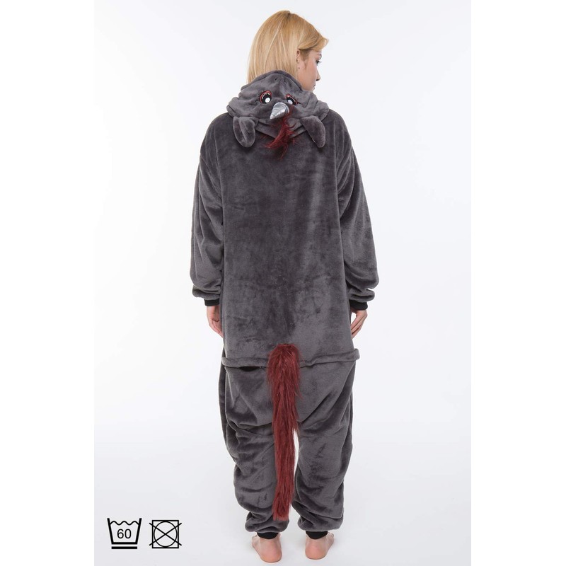 Corimori 1852 (Many Animals) Zip Premium Women and Men Onesies