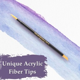 Grafix Original Incredible Nib – Unique Acrylic Fiber Applicator – Great for Applying Liquid Frisket, Watercolor, Acrylic, Tempera, Gouache, Tole Paint, Silk Paint, Fabric Paint, and More