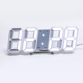 Digital Clock, LED Watch, Radio Watch, Large Numbers, Humidity, Temperature Display, Bright Adjustment, Automatic Brightness Adjustment, Energy Saving Mode, 5 V, USB Power, Tabletop Stand, Alarm Clock