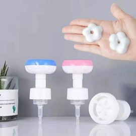 Flower Shape Pump Foam Dispenser / 꽃모양 펌프 거품 디스펜서