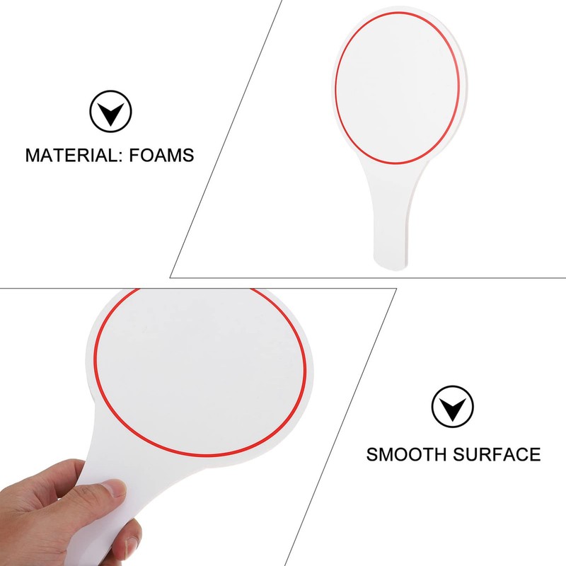 STOBOK 3 Pcs Dry Erase Paddles Quick Response White Board