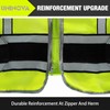 UNINOVA Security Vest Reflective for Men, Class 2 Reflective Duty