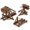 MEDIEVAL KITS Basic Siege Bundle: Trebuchet, Catapult, and Ballista |