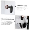 LABRIMP Headphone Hanger Mount Earphone Rack for Desktop Organization Headset