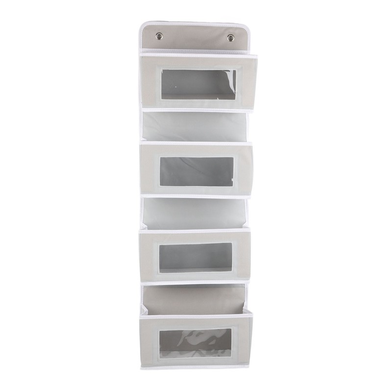 Over Door Organizer 4 Tiers Sturdy Widened Hook Nonwovens Widely