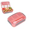 Individual Sealed Lunch Box Children Lunch Box 4 Compartment Lunch