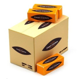 MyTinyWorld Dolls House Miniature Jacobs Cracker Stock Box And 3 Boxes