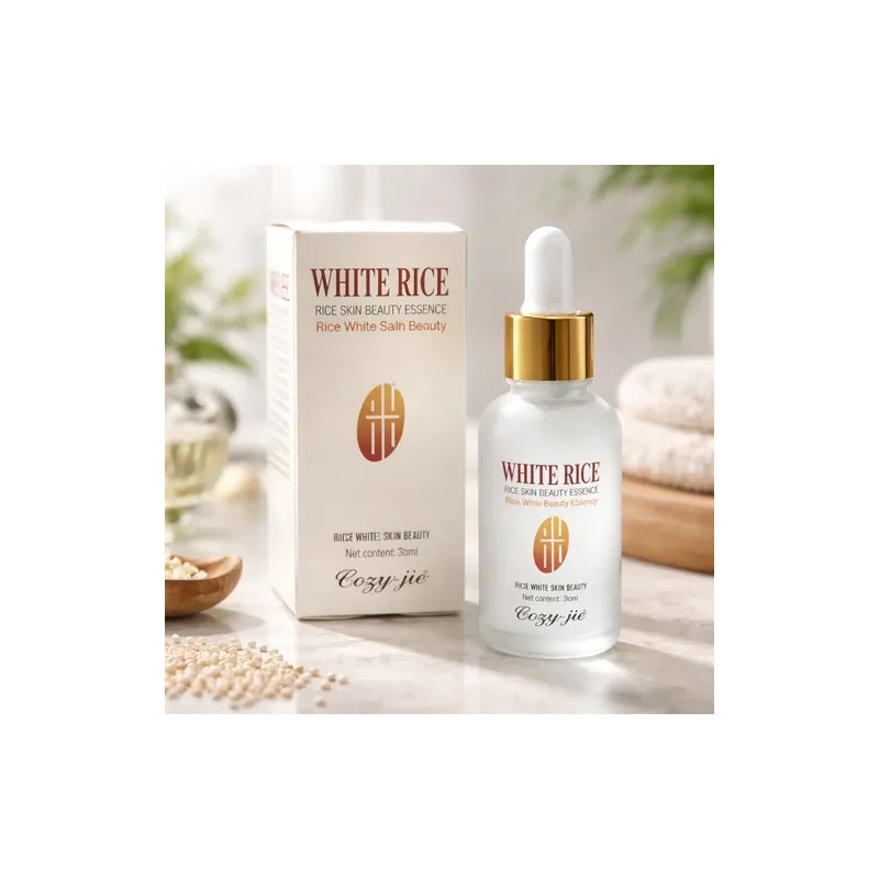 Serum Facial De Arroz Hidratante Aclarante Suavizante 30 Ml
