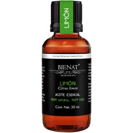 Bienat Aromaterapia Aceite Esencial de Limón Citrus 30mL