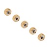 5 Pcs Professional Watch Crown Parts Gold Steel Wrist Watch
