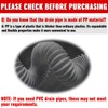 VIVIDA Double Sink Drain Pipe Kit, 1-1/2" Flexible Drain Pipe,