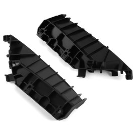 KUAFU Front Bumper Bracket Stiffener Compatible with 2014-2022 Infiniti Q50 Replacement for 62059-4GA0A 62058-4GA0A IN1042101 IN1043101 Bumper Cover Support Stiffener Bracket Black Pair