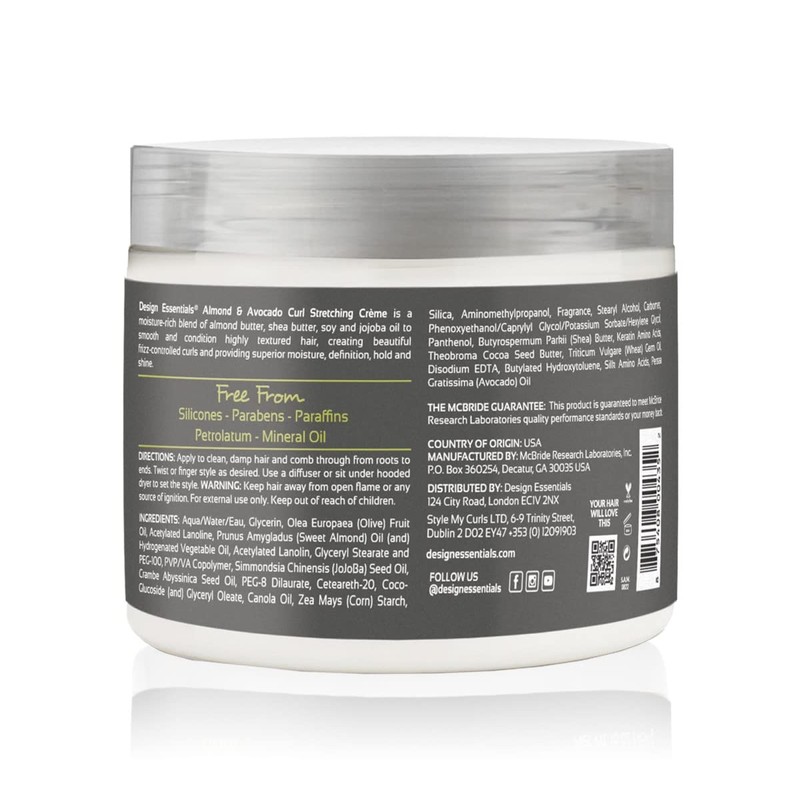 Design Essentials Natural Curl Stretch Cream 16oz