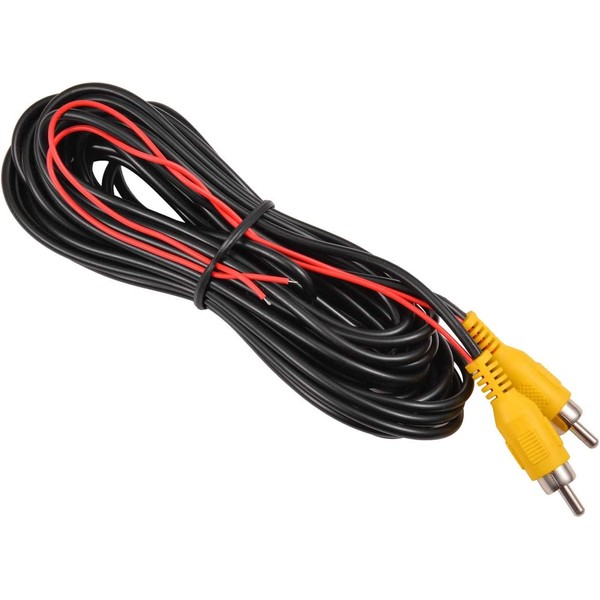 B-Qtech Car Backup Camera RCA Extension Cable, 33 Feet Rear