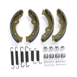 Golf Cart Brake Shoes and Spring Kit for EZGO Yamaha, Ezgo Golf Cart Brakes Shoes Pads Fits 1997-Up TXT/Workhorse, 2008-Up RXV and 1994-2006 G2-G22, Golf Cart Parts OE# 27943G01 70795G01 27944-G01