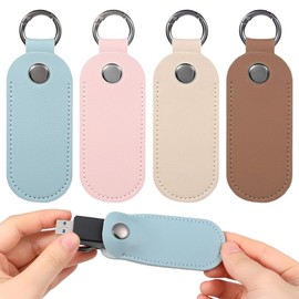 USB Flash Drive Case, Set of 4, Portable USB Flash Drive Case, Soft Material Universal Storage Box for Electronic Accessories