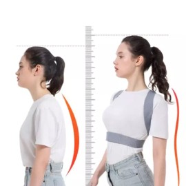 등 척추 굽은 허리 목 거북 밴드 바른자세 어깨 [2-자세교정밴드-M] Back Spine Curved Waist Neck Turtle Band Correct Posture Shoulder [2-Posture Correction Band-M]