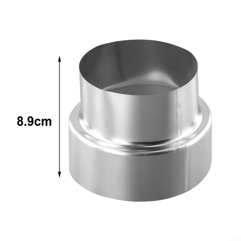 Stainless Steel Smoke Connector Liner Reducer Pipe Connector Chimney Adapter