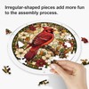 UNIQGIFTS Acrylic Puzzle Suncatcher, Sun Catchers Puzzle for Window Hanging