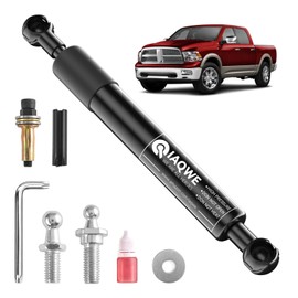 IAQWE Tailgate Assist Shock 43300 Lift Support Fit for 2002-2008 Dodge Ram 1500 2002-2009 Ram 2500 Ram 3500, Truck Assist Accessories Struts Damper, Black