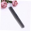 Mikinona Anti-static Aluminium Double-sided Hair Combs for Women Short Black