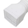 fansheng Downspout Extension, Telescopic Good Elasticity PE Rain Drain Downspout