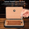 TISFA Cigar Humidor Set Travel Humidor for 5 Cigars Includes
