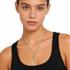JAVARNV Best Mom Ever Necklace Meaningful Pendant Gift for Mom