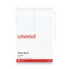 Universal 96920 Steno Book, Gregg Rule, 6 x 9, White,