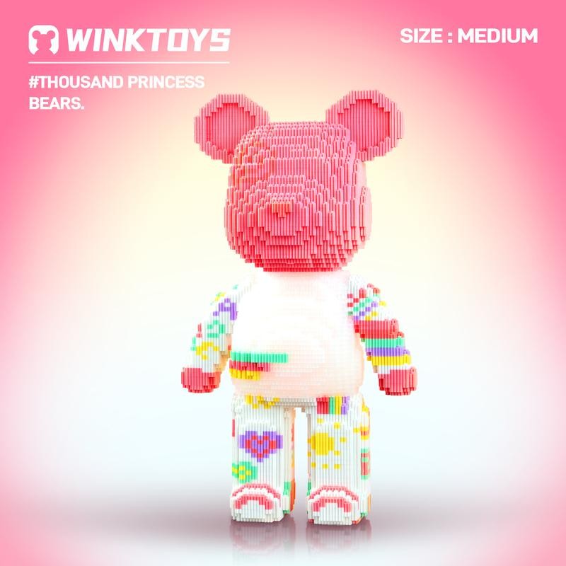 Bear Building Block,Winktoys building block, Bear Toys,Birthday Gift,Festival gift,building sets,Educational