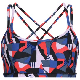 Outdoor Research Women's Vantage Printed Light Support Bralette Sports Bra, Ultra Geo, Medium, Ultra Geo