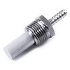 0.5 Micron Inline Oxygenation Diffusion Stone, 1/2" NPT Hose Barb