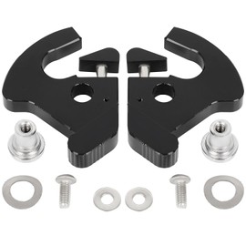 ROADFAR Detachable Rotary Mounting Sissy Bar Luggage Rack Latch Clips Kit For Harley Davidson Sportster Touring Street Glide Road King Electra Glide 1986-2021