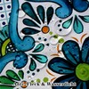 iEvery Washable Boho Mandala Tablecloths for Outdoor Use Weatherproof Table