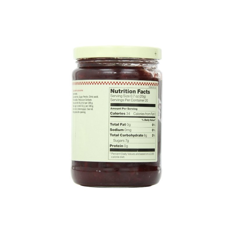 Swedish Lingonberry Preserves (14 ounce)