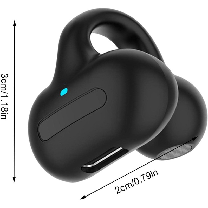 骨伝導ヘッドホン 集音器 Bluetooth オープンイヤー ワイヤレス HiFi ステレオイヤホン マイク付き スポーツ フィットネス