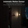 3PCS Plug in Night Light Motion Sensor Dusk to Dawn