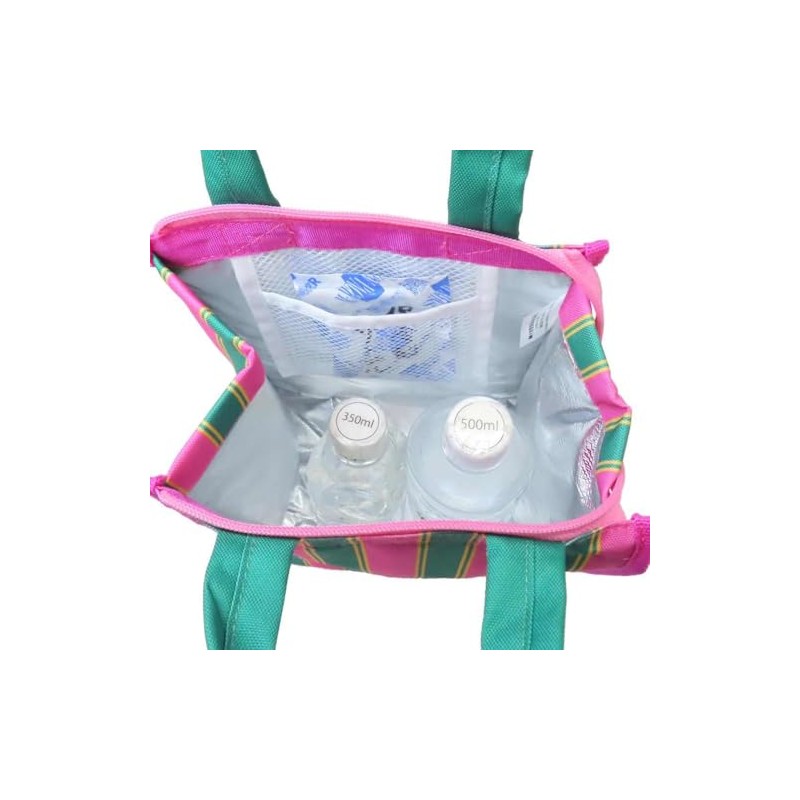 OSAMU GOODS Lunch Bag, Pink Square M, Friends OGA-2500