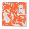 Caspari Silk Road Toile Mandarin Cocktail Napkins - 20 Cocktail