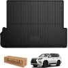 YORKNEIC Car Rear Trunk Mat All Weather TPO Cargo Liner