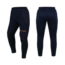 KELME Soccer Goalie Pants with Protection Pads Premium Hip and Knee Protection Kids Youth and Adults Sizes Dark Blue, Medium