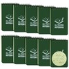 10 Pack Waterproof Notebook, FHDUSRYO 3x5 inch Pocket Notepad, All
