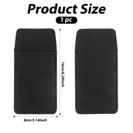 Pocket Protector, PU Leather Pocket Organizer, Pocket Pouch for Men Pocket Shirt Lab Coat for School Office Hospital Supplies